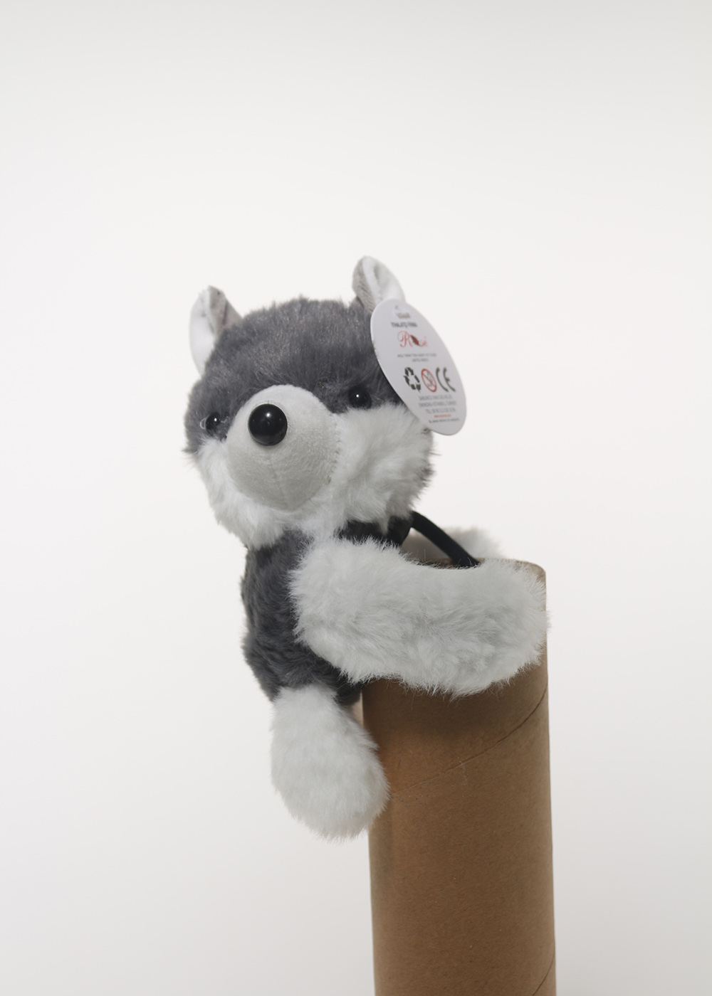Peluş Kurt Figürlü Toka & Bileklik