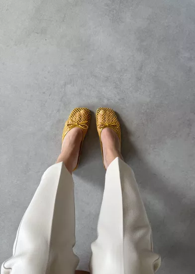 Kadın Babet, Babet Ayakkabı, Kısa ve Düz Topuklu